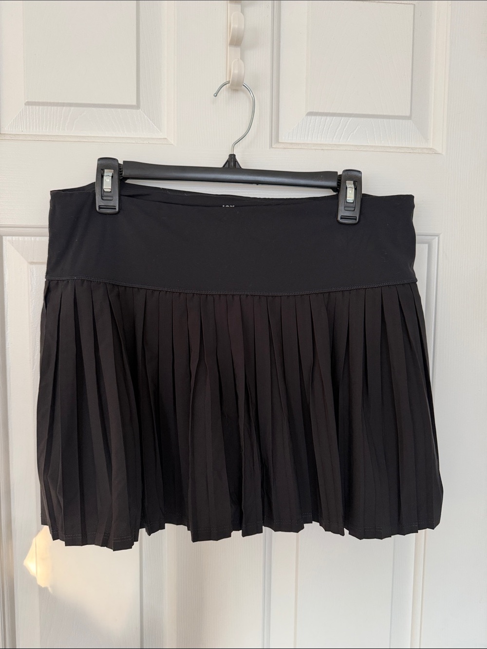 JoyLab Black Pleated Mini Athletic Skirt